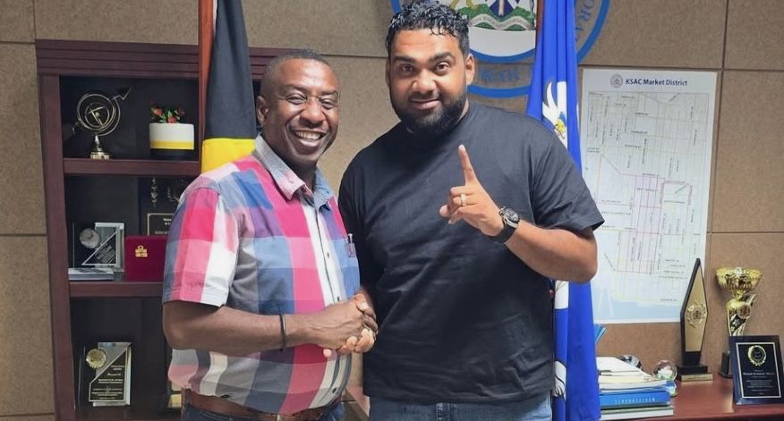 Romeich meets with Kingston Mayor to discuss entertainment and recovery efforts