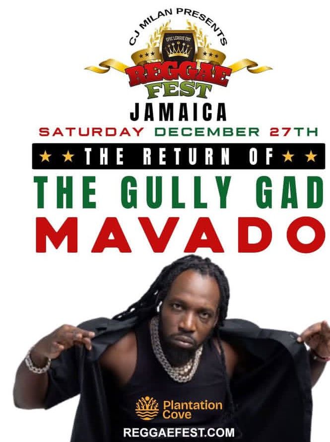 Mavado homecoming concert date announced!